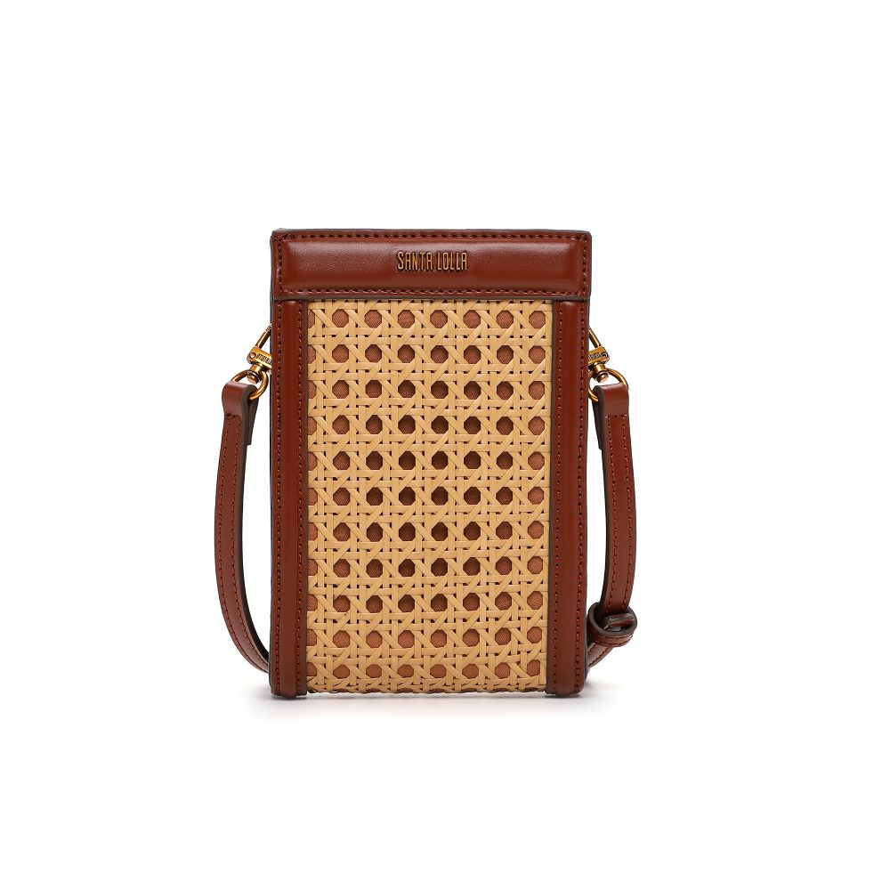 Bolsa Carteira Santa Lolla Terracota Tramado