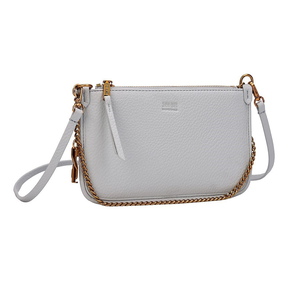 Bolsa Clutch Off White Santa Lolla Alça Dupla 
