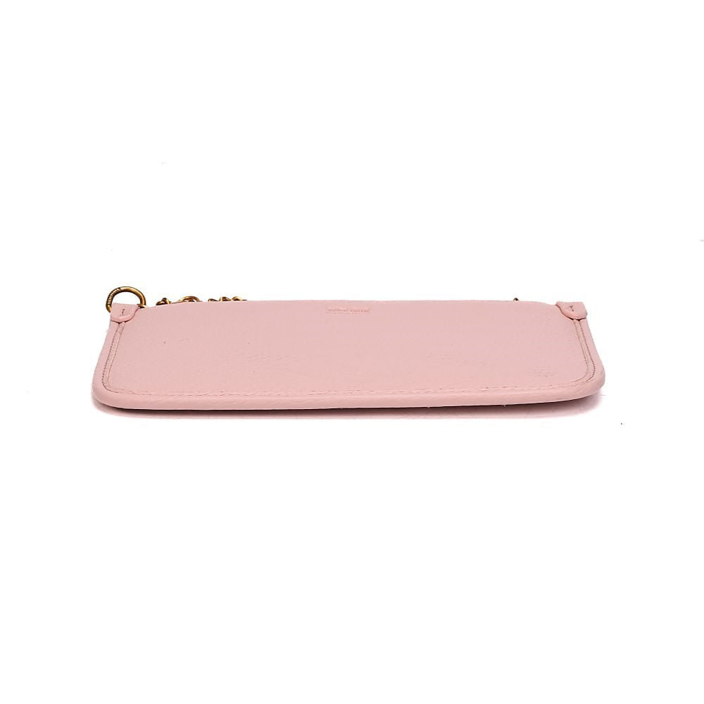 Bolsa Clutch Rosa Santa Lolla Alça Dupla 