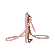 Bolsa Clutch Rosa Santa Lolla Alça Dupla 