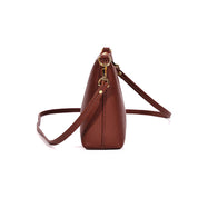 Bolsa Clutch Santa Lolla Marrom Alça Transversal