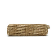 Bolsa Clutch Santa Lolla Palha Tramado Alça Transversal