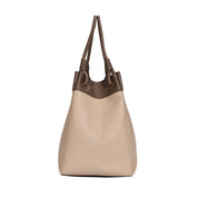 Bolsa De Ombro Grande Santa Lolla Bege