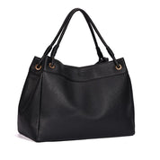 Bolsa De Ombro Grande Santa Lolla Preta