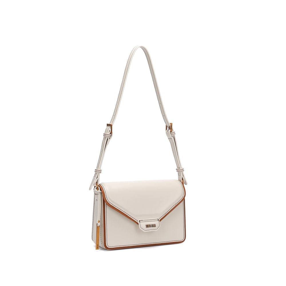 Bolsa Envelope Santa Lolla Off White Alça De Ombro