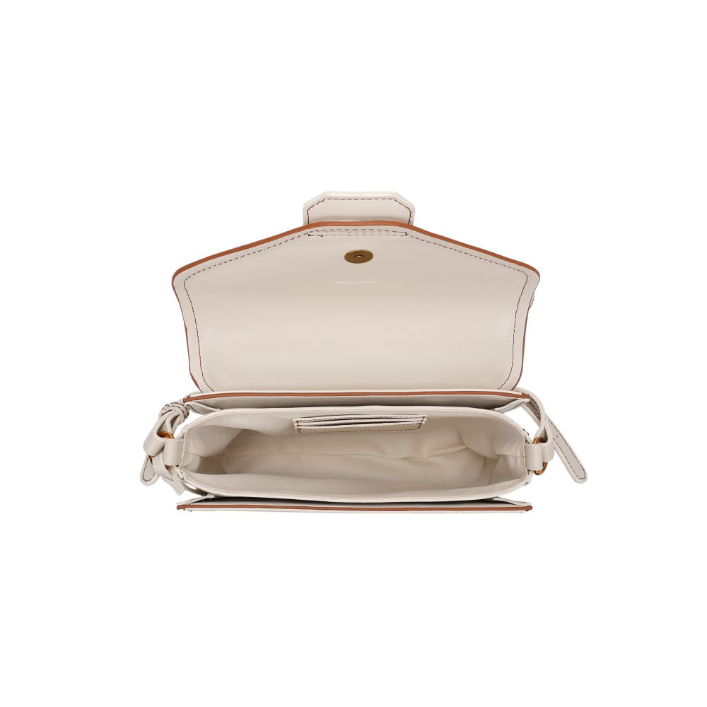 Bolsa Envelope Santa Lolla Off White Alça De Ombro