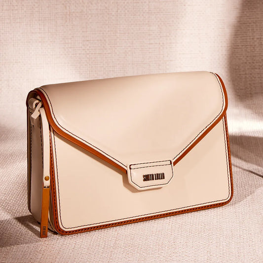 Bolsa Envelope Santa Lolla Off White Alça De Ombro