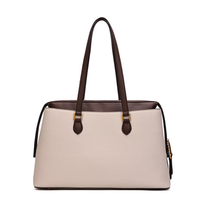 Bolsa Grande Bege Santa Lolla Alça De Ombro 