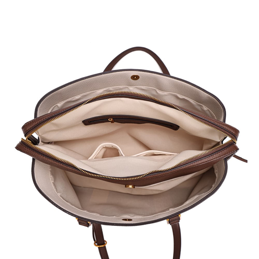 Bolsa Grande Bege Santa Lolla Alça De Ombro 