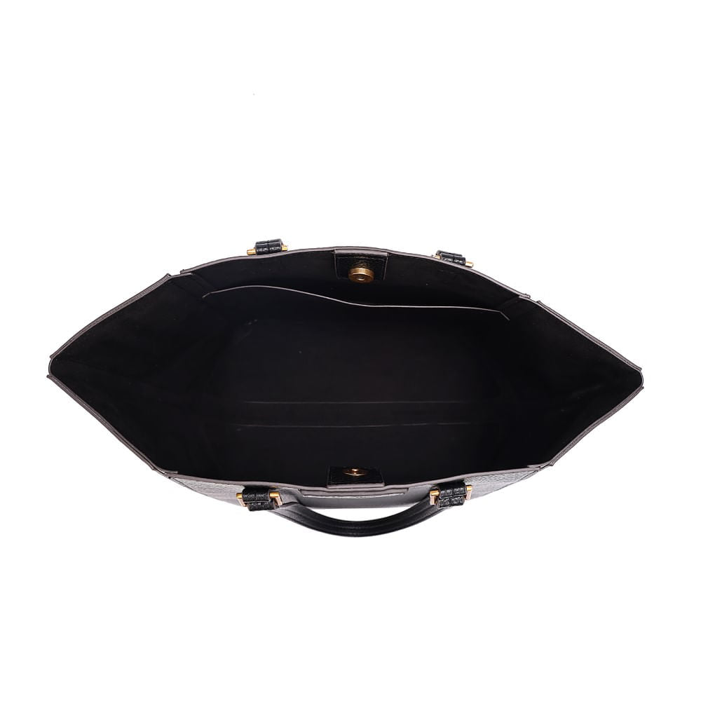 Bolsa Grande Preta Santa Lolla Alça De Ombro 