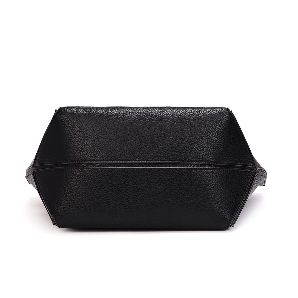 Bolsa Grande Preta Santa Lolla Alça De Ombro 