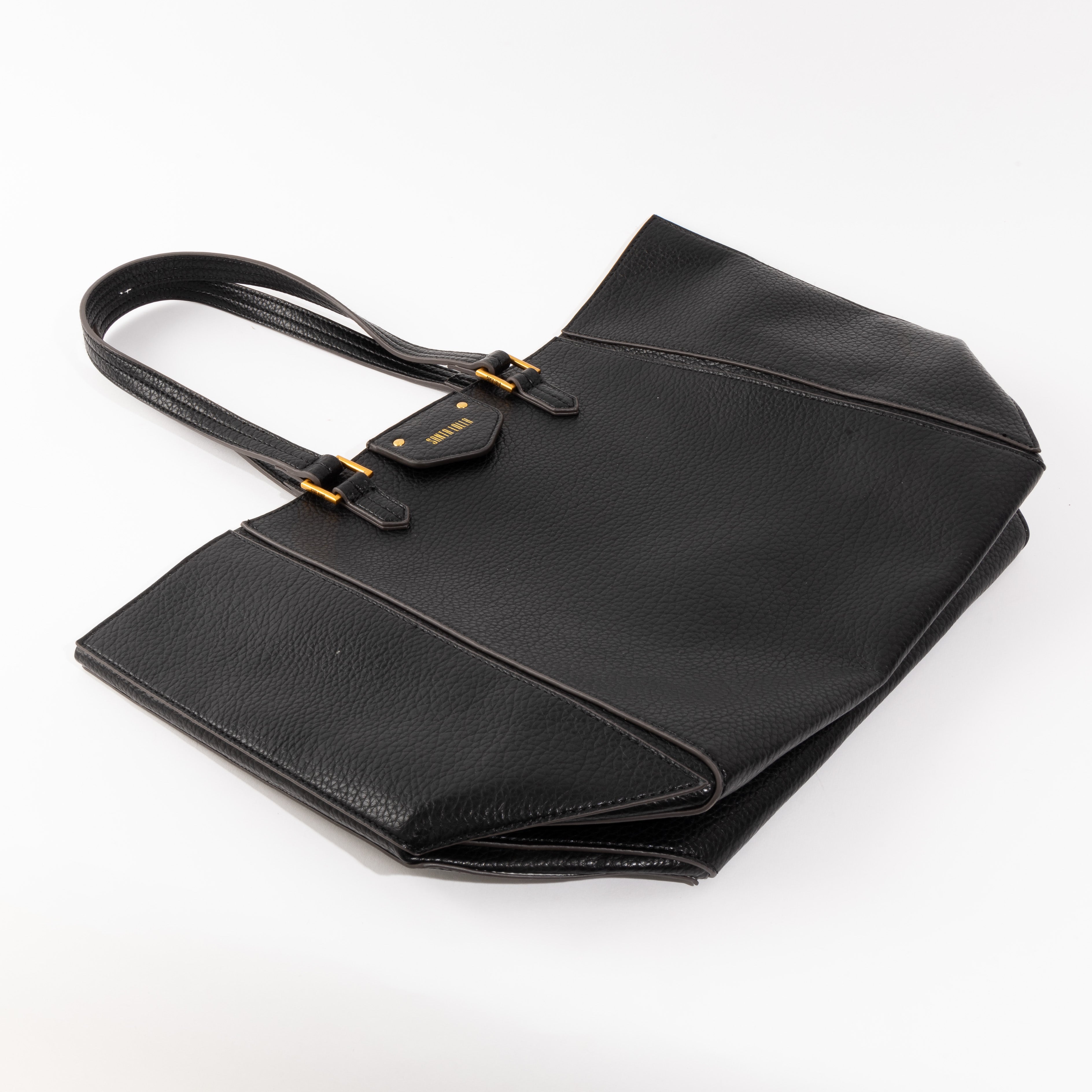Bolsa Grande Preta Santa Lolla Alça De Ombro 
