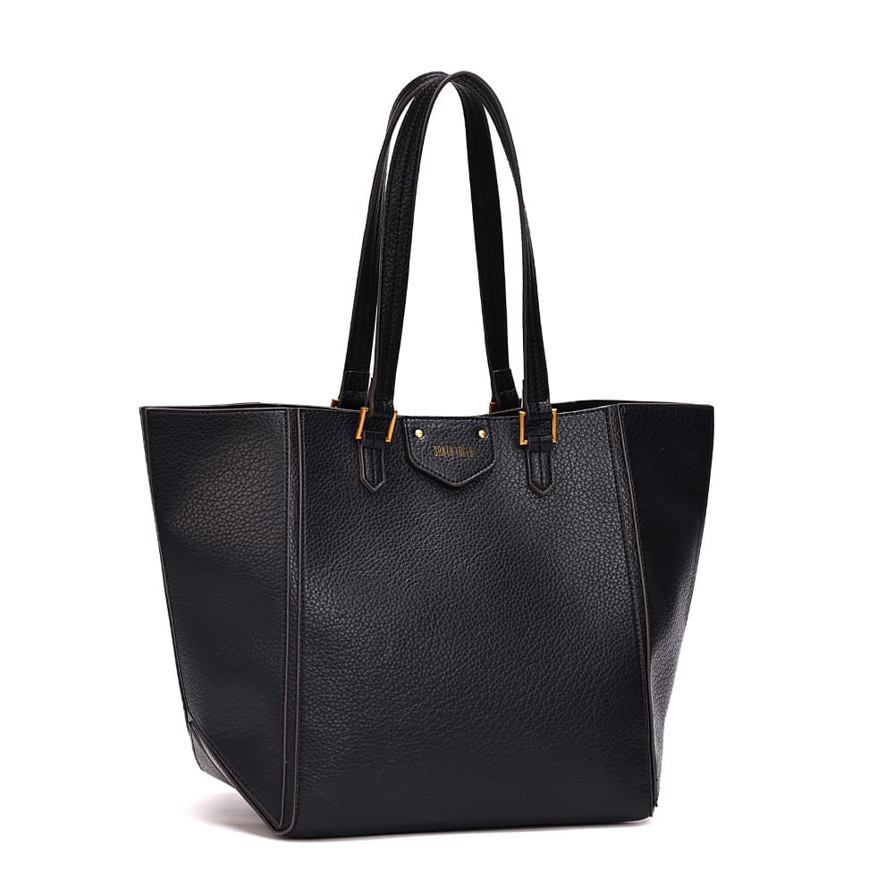 Bolsa Grande Preta Santa Lolla Alça De Ombro 