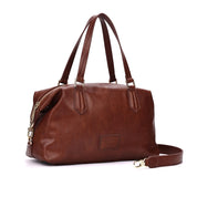 Bolsa Mala Grande Santa Lolla Marrom Rústico