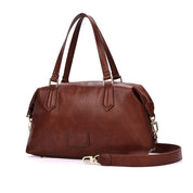 Bolsa Mala Grande Santa Lolla Marrom Rústico