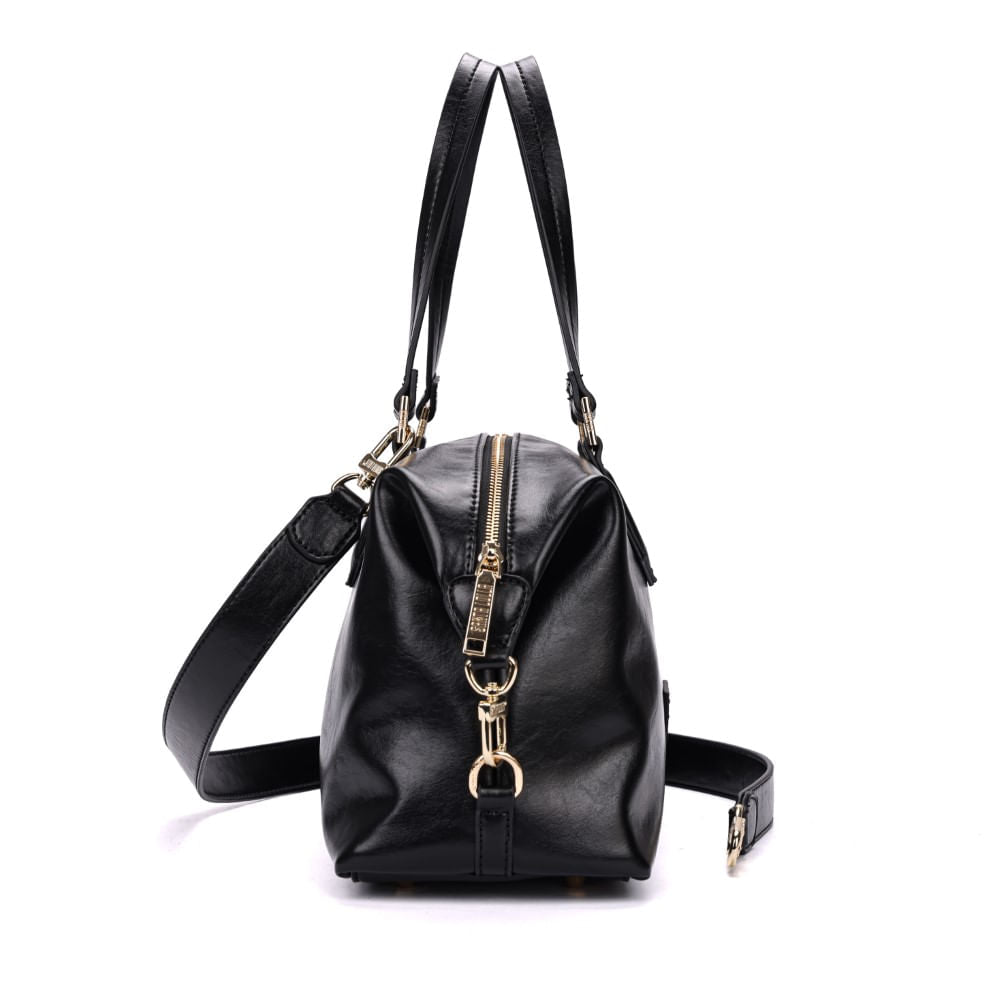 Bolsa Mala Grande Santa Lolla Preta Rústica