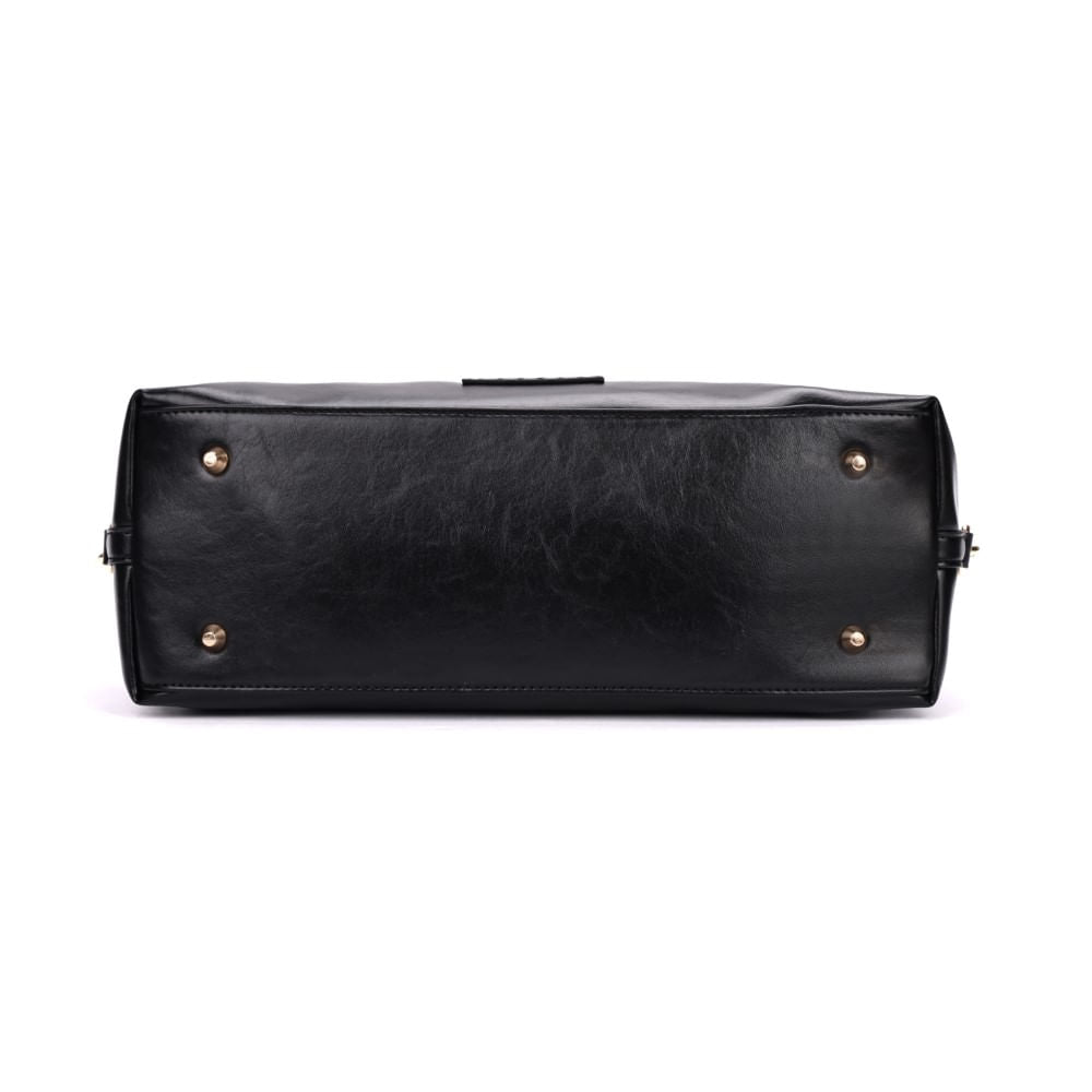 Bolsa Mala Grande Santa Lolla Preta Rústica