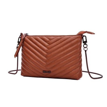 Bolsa Marrom Santa Lolla Alça Corrente 