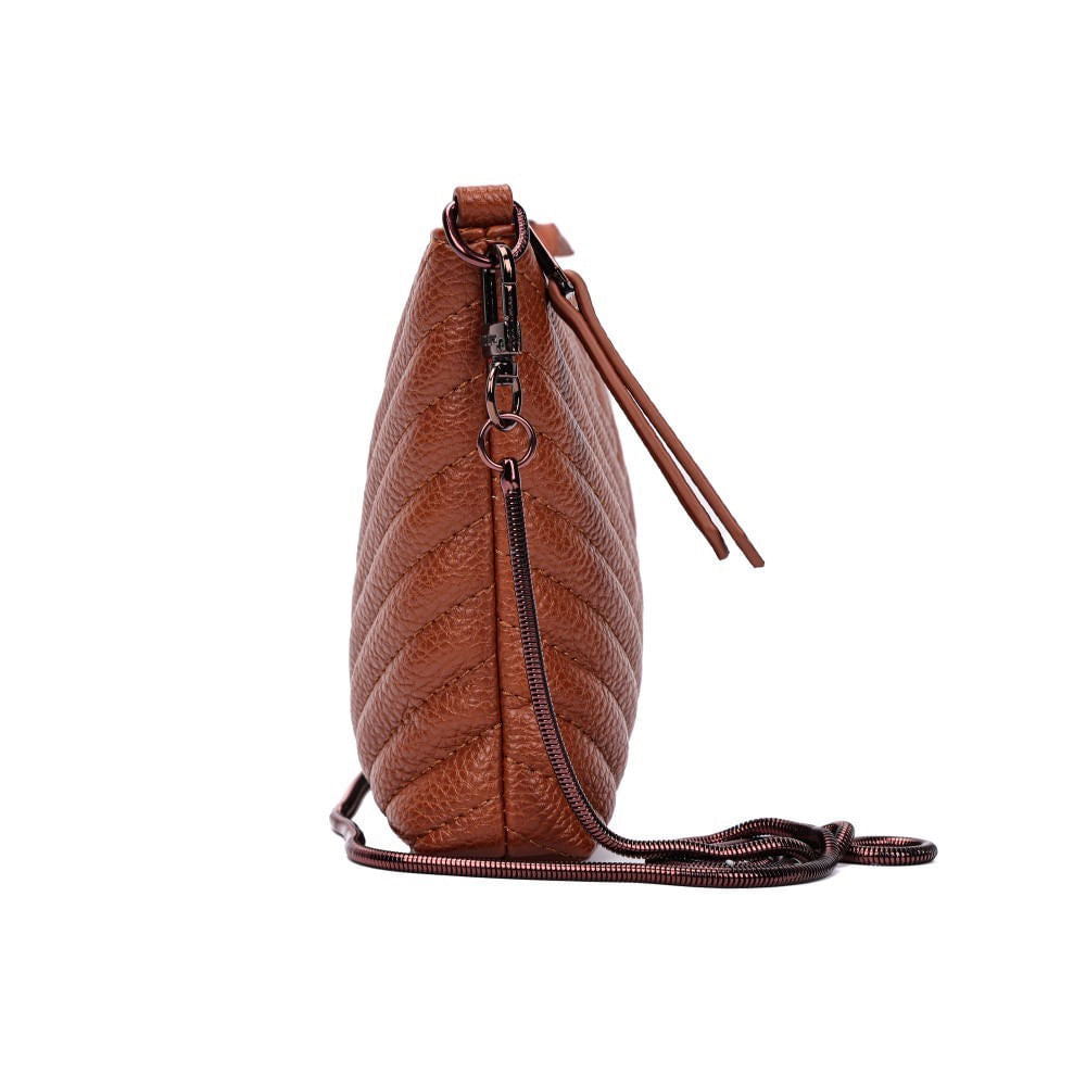 Bolsa Marrom Santa Lolla Alça Corrente 