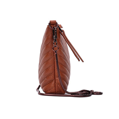 Bolsa Marrom Santa Lolla Alça Corrente 