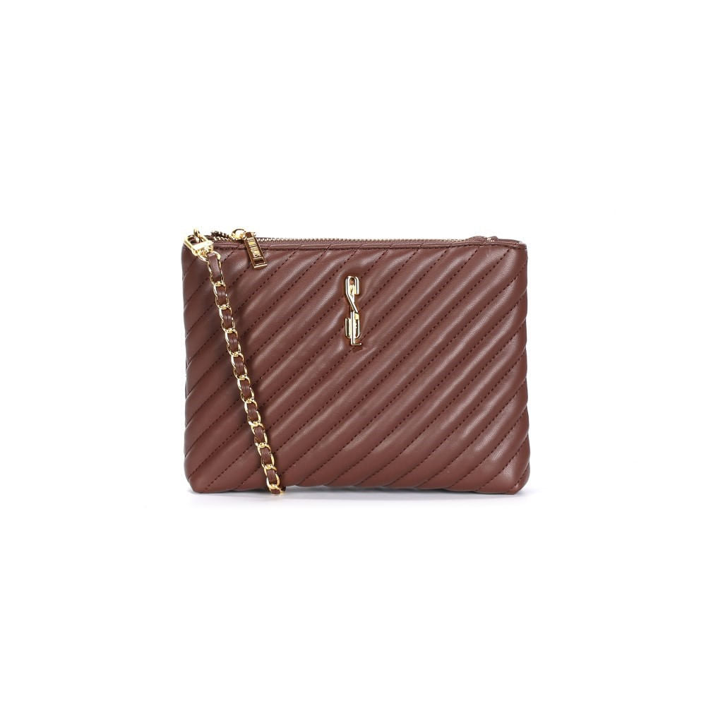 Bolsa Marrom Santa Lolla Alça Transversal