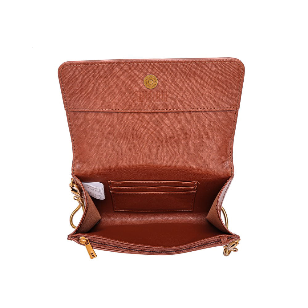 Bolsa Marrom Santa Lolla Alça Transversal 
