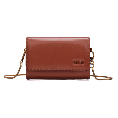 Bolsa Marrom Santa Lolla Alça Transversal 