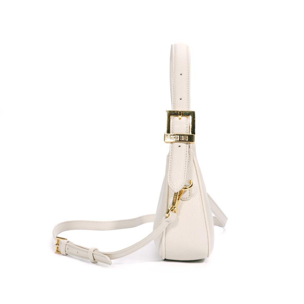 Bolsa Meia Lua Santa Lolla Off White 