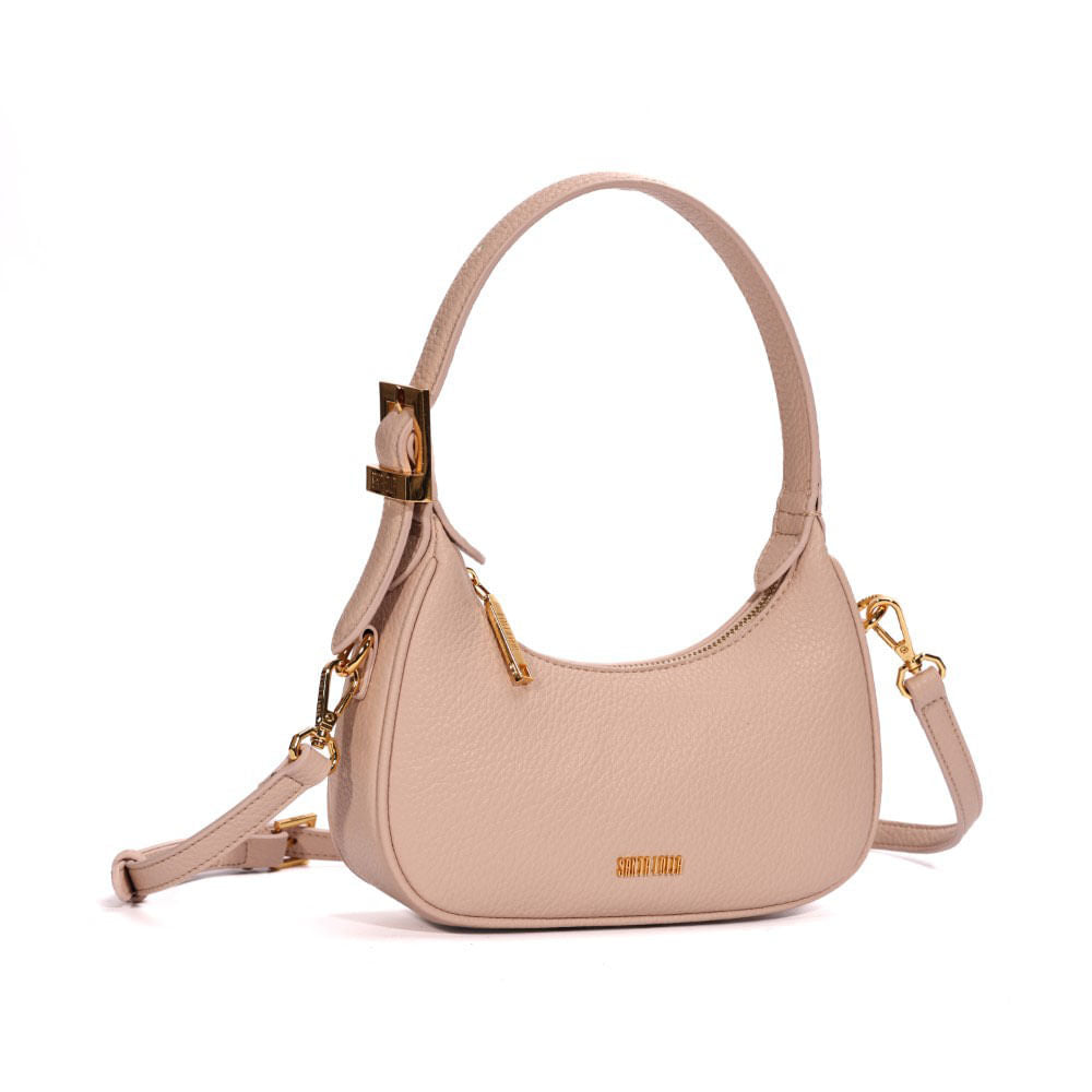 Bolsa Meia Lua Santa Lolla Rosa 