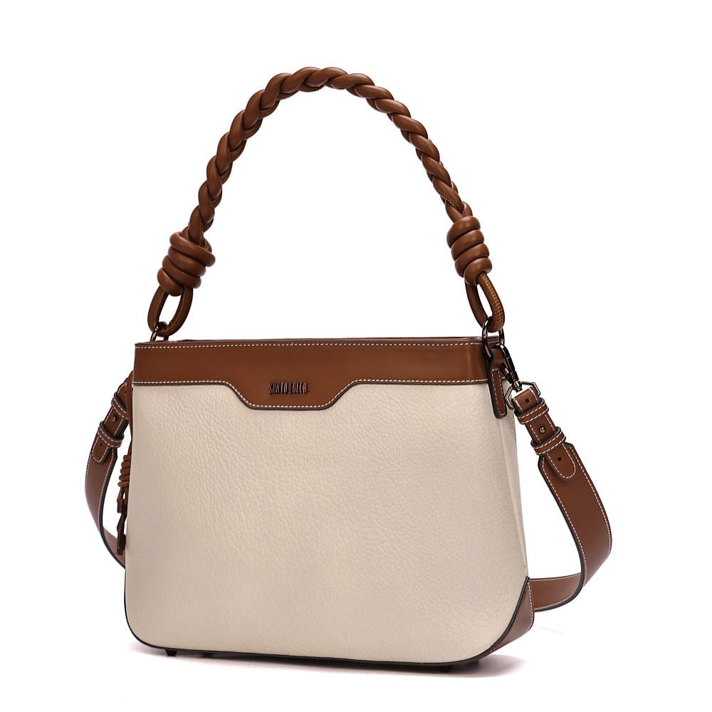 Bolsa Off White Santa Lolla Alça Dupla 
