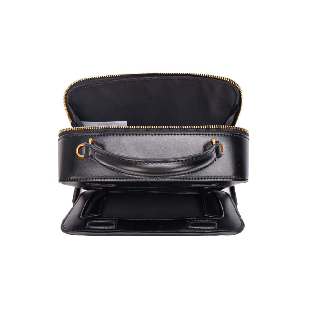 Bolsa Pequena Preta Santa Lolla Alça Dupla 