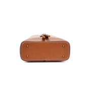 Bolsa Saco Santa Lolla Bege Canvas Alça Transversal