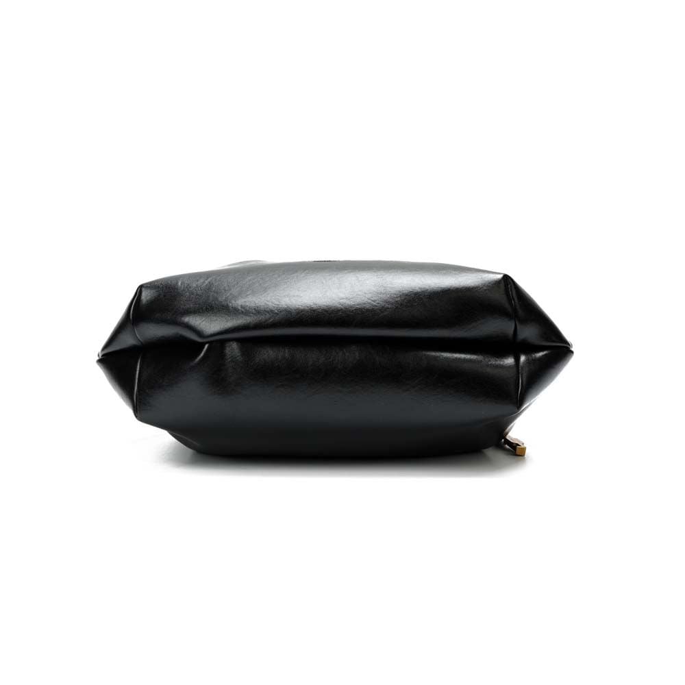 Bolsa Saco Santa Lolla Preta Corrente Dourada