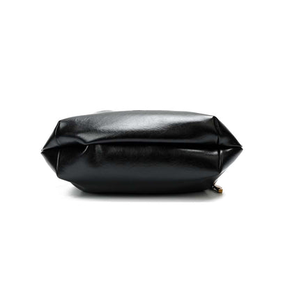 Bolsa Saco Santa Lolla Preta Corrente Dourada