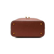 Bolsa Saco Santa Lolla Terracota Alça Tiracolo