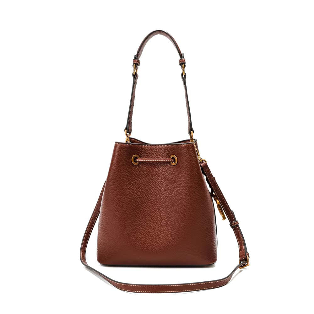 Bolsa Saco Santa Lolla Terracota Alça Tiracolo