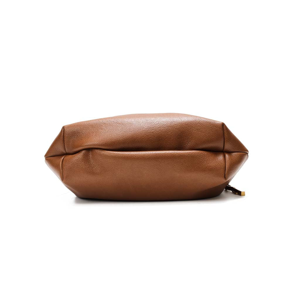 Bolsa Saco Santa Lolla Terracota Corrente Dourada