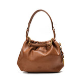 Bolsa Saco Santa Lolla Terracota Corrente Dourada