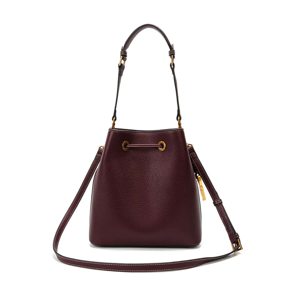 Bolsa Saco Santa Lolla Vinho Bucket Floater Média
