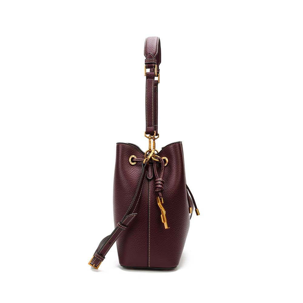 Bolsa Saco Santa Lolla Vinho Bucket Floater Média