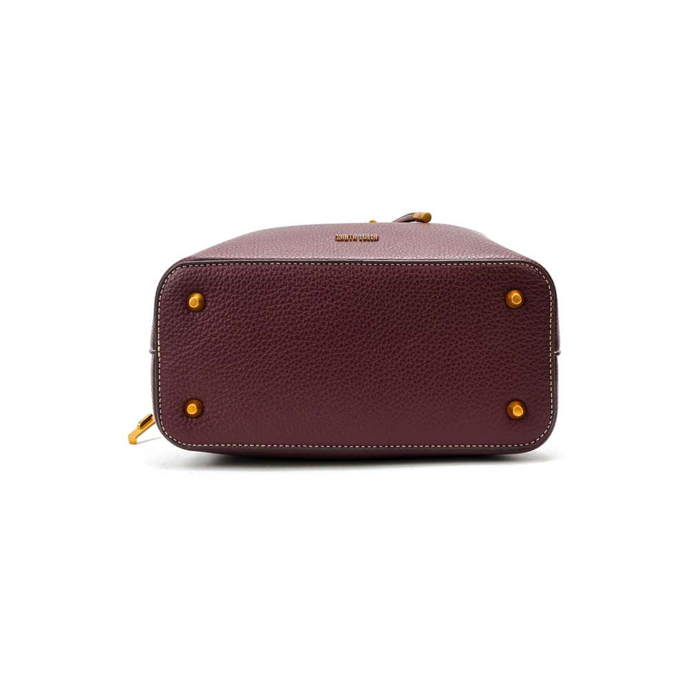 Bolsa Saco Santa Lolla Vinho Bucket Floater Média