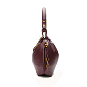 Bolsa Saco Santa Lolla Vinho Corrente Dourada