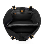 Bolsa Sacola Santa Lolla Preta Grande Alça De Ombro