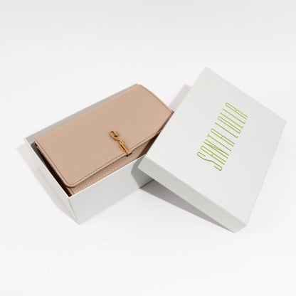 Bolsa Santa Lolla Bege Alça Corrente