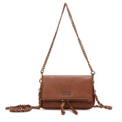 Bolsa Santa Lolla Caramelo Alça Corrente Transversal