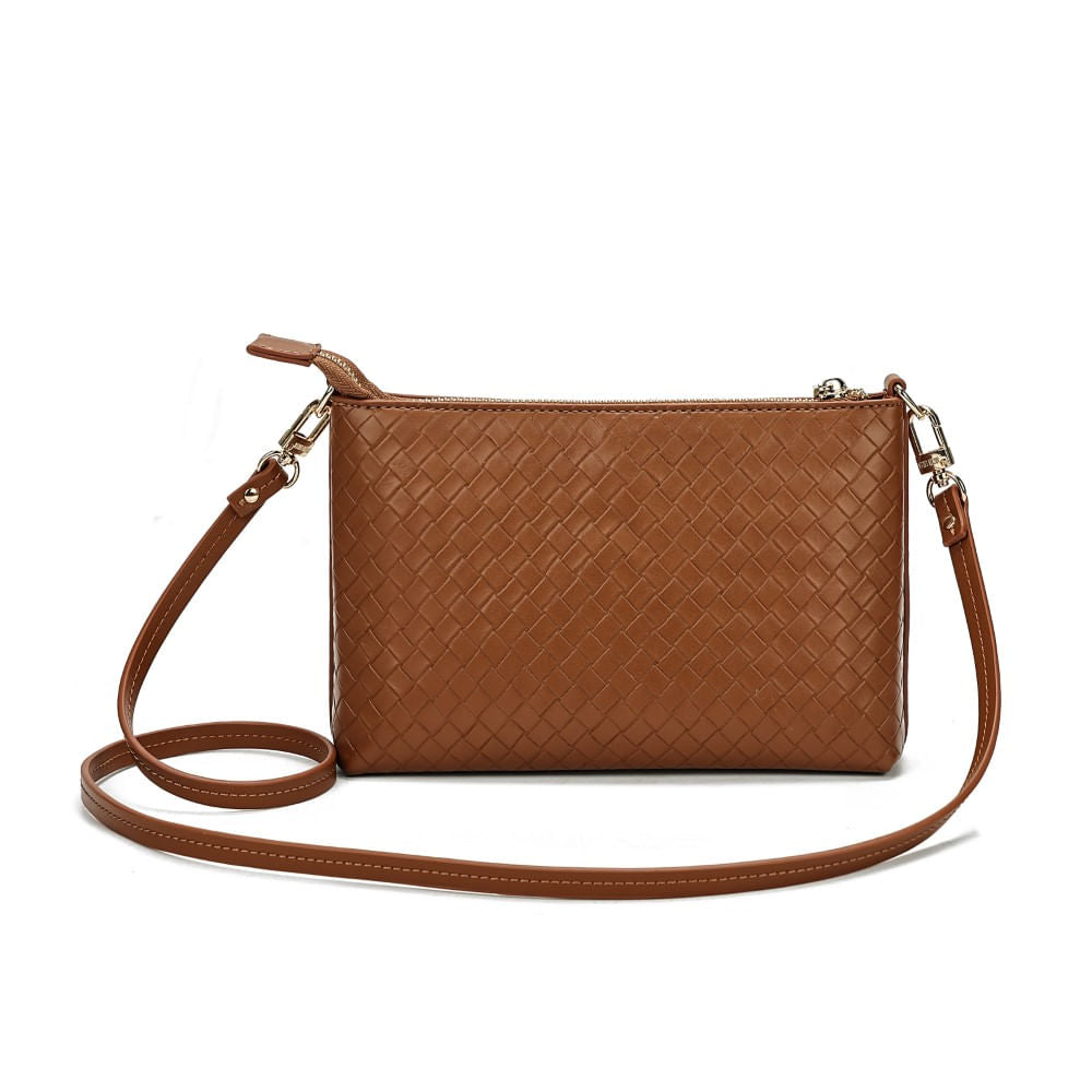 Bolsa Santa Lolla Caramelo Alça Transversal