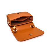 Bolsa Santa Lolla Caramelo Estruturada Alça Dupla