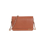 Bolsa Santa Lolla Caramelo Flap Bag Alça Corrente