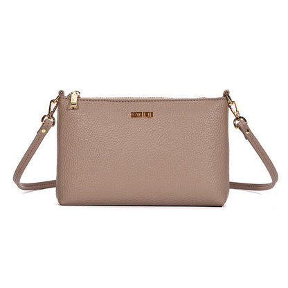 Bolsa Santa Lolla Cinza Alça Transversal