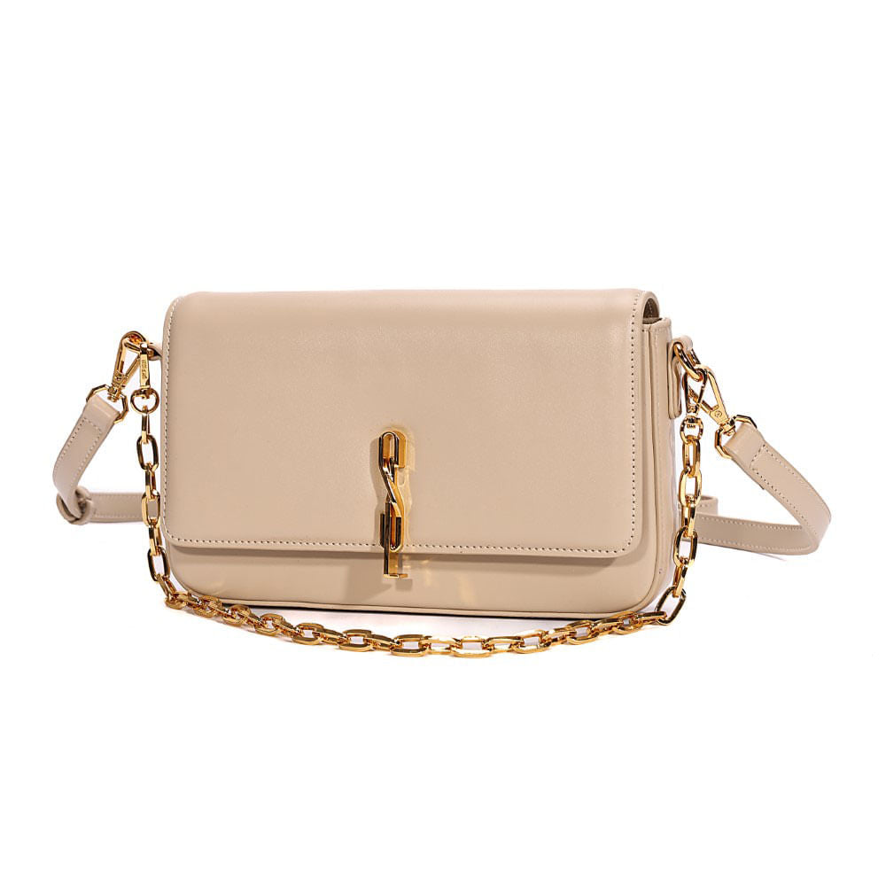 Bolsa Santa Lolla Creme Duas Alças